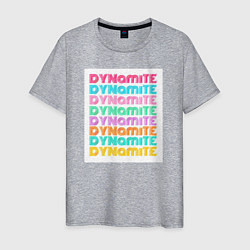 Мужская футболка BTS Dynamite