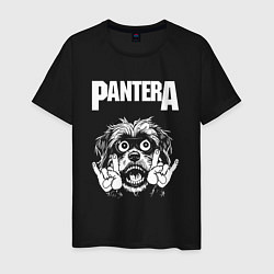 Мужская футболка Pantera rock dog