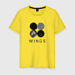 Мужская футболка BTS Wings