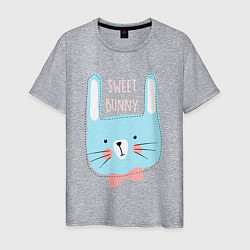 Мужская футболка Sweet bunny