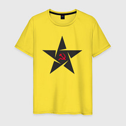 Мужская футболка Black star USSR