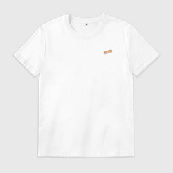 Мужская футболка Я в порядке пластырь с надписью