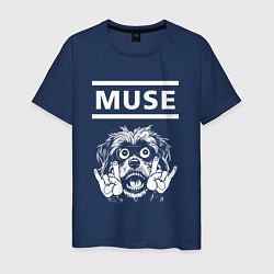 Мужская футболка Muse rock dog