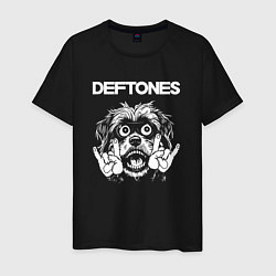 Мужская футболка Deftones rock dog