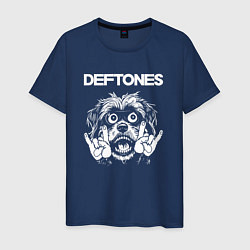 Мужская футболка Deftones rock dog