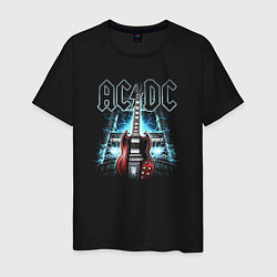 Мужская футболка AC DC Guitar