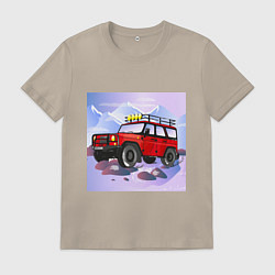 Мужская футболка Внедорожник УАЗ Хантер