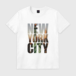 Мужская футболка New York city big room