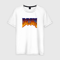 Мужская футболка Doom logotype