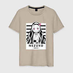 Мужская футболка Nezuko girl hunter one