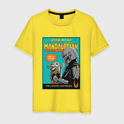 Мужская футболка Mandalorian - Din Djarin
