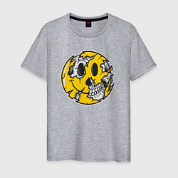 Мужская футболка Smile skull