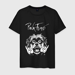 Мужская футболка Pink Floyd rock dog