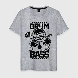 Мужская футболка Drum n Bass: More Bass