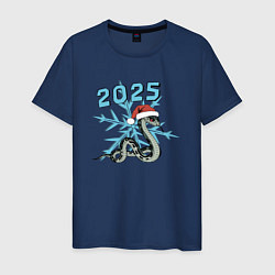 Мужская футболка Ледяной змея 2025