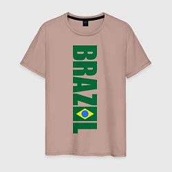 Мужская футболка Brazil Football