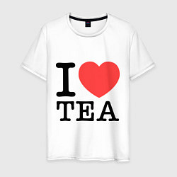 Мужская футболка I love tea