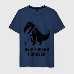 Мужская футболка Godzilla best friend