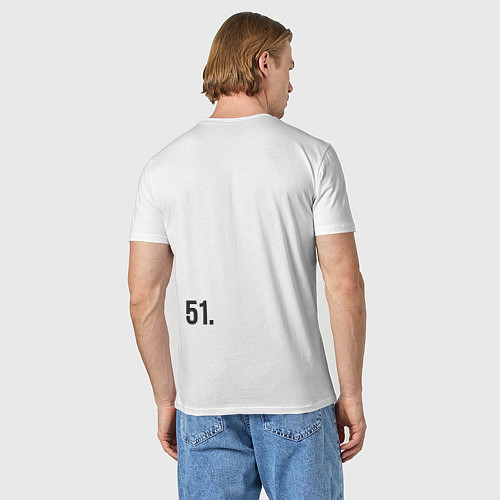 Мужская футболка Zone 51 / Белый – фото 4
