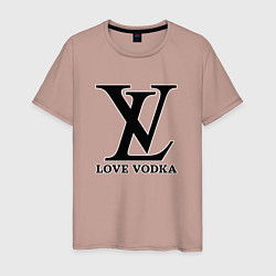 Мужская футболка Love vodka