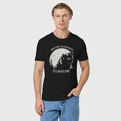 Футболка хлопковая мужская Велес - чти свои корни, цвет: черный — фото 2