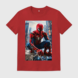 Мужская футболка Человек-паук на страже справедливости