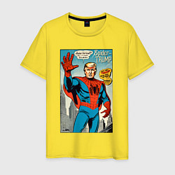 Мужская футболка Spider-Trump - retro