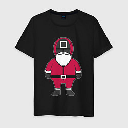 Мужская футболка Squid game Santa