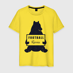 Мужская футболка Bear football