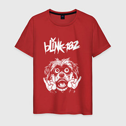 Мужская футболка Blink 182 rock dog