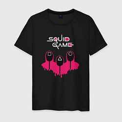 Мужская футболка Squid game soldiers