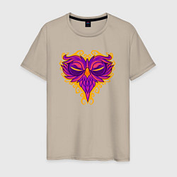 Мужская футболка Violet owl