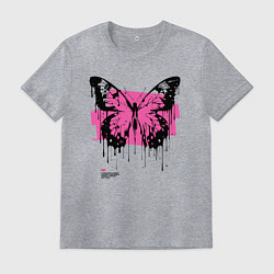 Мужская футболка Emo butterfly