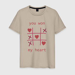 Мужская футболка You won my heart