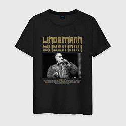 Мужская футболка Lindemann rock