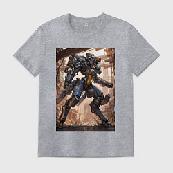 Мужская футболка Пилот с огромным мехом