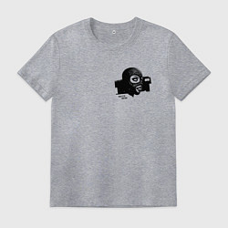 Мужская футболка Crazy girl