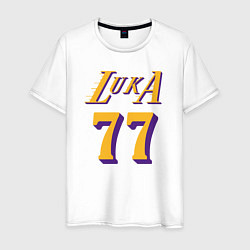 Мужская футболка Luka 77 number