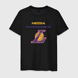 Мужская футболка Lakers championship