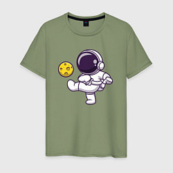 Мужская футболка Moon football