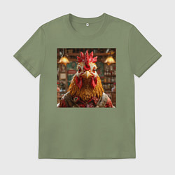 Мужская футболка Петух