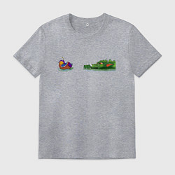 Мужская футболка Duck and Dragon