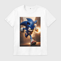 Мужская футболка Бегущий Соник