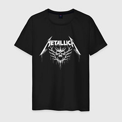 Мужская футболка Metallica - crazy skull