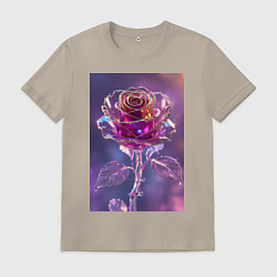 Мужская футболка Кристальная роза