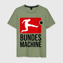 Мужская футболка Bundes machine football