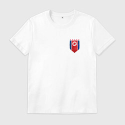 Мужская футболка North Korean symbol