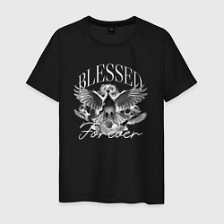Мужская футболка Blessed forever