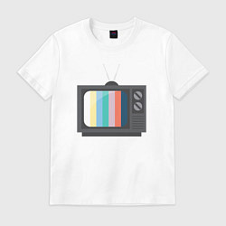 Мужская футболка Old television