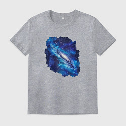 Мужская футболка Галактика и звёзды